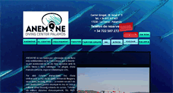 Desktop Screenshot of anemonedivingcenter.com